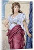 Medea. Colored engraving by Anonymous