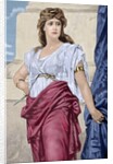 Medea. Colored engraving by Anonymous