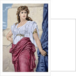 Medea. Colored engraving by Anonymous