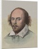 Portrait of young William Shakespeare by Anonymous