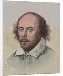 Portrait of young William Shakespeare by Anonymous