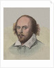 Portrait of young William Shakespeare by Anonymous