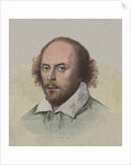 Portrait of young William Shakespeare by Anonymous