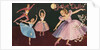 Vintage set of ballet paper dolls by Anonymous
