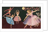 Vintage set of ballet paper dolls by Anonymous