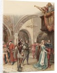 Book Illustration from Romeo and Juliet by William Shakespeare by Anonymous