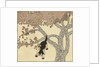 Kitten jumping from tree by Anonymous