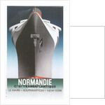 Normandie Ocean Liner by Anonymous