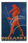 Pollard's Invisible Glass Poster Advertisement by Anonymous