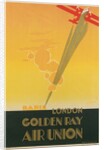Paris London Golden Ray Air Union Poster by Anonymous