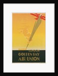 Paris London Golden Ray Air Union Poster by Anonymous