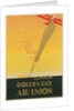 Paris London Golden Ray Air Union Poster by Anonymous