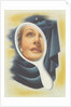 Woman's Face in Mirror by Anonymous