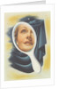 Woman's Face in Mirror by Anonymous
