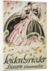 Seiden-Greider Poster with Fashionable Woman by Anonymous