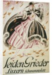 Seiden-Greider Poster with Fashionable Woman by Anonymous
