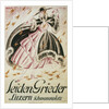 Seiden-Greider Poster with Fashionable Woman by Anonymous
