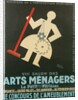 Poster for Domestic Arts Exhibition, Paris by Anonymous