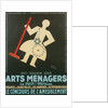 Poster for Domestic Arts Exhibition, Paris by Anonymous