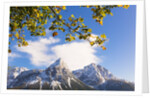 Mountain range in autumn by Anonymous
