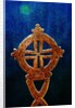 Gold Ethiopian cross by Anonymous