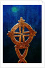 Gold Ethiopian cross by Anonymous