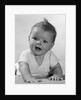1950s Crawling Happy Curious Baby by Anonymous