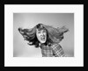 1960s Angry Woman Yelling Gnashing Teeth Hair Flying Looking At Camera by Anonymous