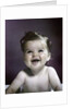 1940s 1950s Baby Head Shoulders Smiling Laughing Happy by Anonymous