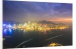 Hong Kong cityscape at sunset by Anonymous