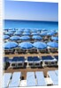 Beach scene, Nice, Cote D'Azur, France by Anonymous
