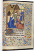 Adoration of the Magi from a French illuminated manuscript by Anonymous