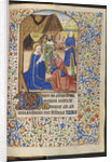 Adoration of the Magi from a French illuminated manuscript by Anonymous