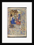 Adoration of the Magi from a French illuminated manuscript by Anonymous