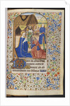 Adoration of the Magi from a French illuminated manuscript by Anonymous