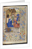 Adoration of the Magi from a French illuminated manuscript by Anonymous