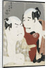 A double half-length portrait of the actors Nakajima Wadaemon as Bodara Chozaemon and Nakamura Konozo in the role of Gon of the Kanagawaya boathouse by Toshusai Sharaku