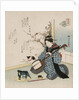 Te-ike no hana 'Hand-picked flower' by Yanagawa Shigenobu II