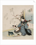 Te-ike no hana 'Hand-picked flower' by Yanagawa Shigenobu II