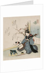 Te-ike no hana 'Hand-picked flower' by Yanagawa Shigenobu II