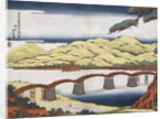 Kintai Bridge at Iwokuni in Suo Province by Keisai Eisen