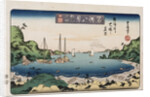 Returning Ships, Kanazawa by Utagawa Toyokuni II