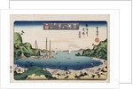Returning Ships, Kanazawa by Utagawa Toyokuni II