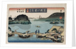 Twilight, Atami by Utagawa Toyokuni II
