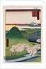 New Fuji, Meguro by Ando Hiroshige from the series 'One Hundred Views of Famous Places in Edo' by Ando Hiroshige