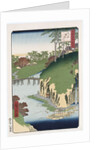 River of Waterfalls, Oji by Ando Hiroshige from the series 'One Hundred Views of Famous Places in Edo' by Ando Hiroshige