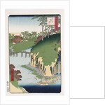 River of Waterfalls, Oji by Ando Hiroshige from the series 'One Hundred Views of Famous Places in Edo' by Ando Hiroshige