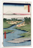 Nekozane at Horikiri by Ando Hiroshige from the series 'One Hundred Views of Famous Places in Edo' by Ando Hiroshige