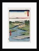 Nekozane at Horikiri by Ando Hiroshige from the series 'One Hundred Views of Famous Places in Edo' by Ando Hiroshige