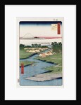 Nekozane at Horikiri by Ando Hiroshige from the series 'One Hundred Views of Famous Places in Edo' by Ando Hiroshige